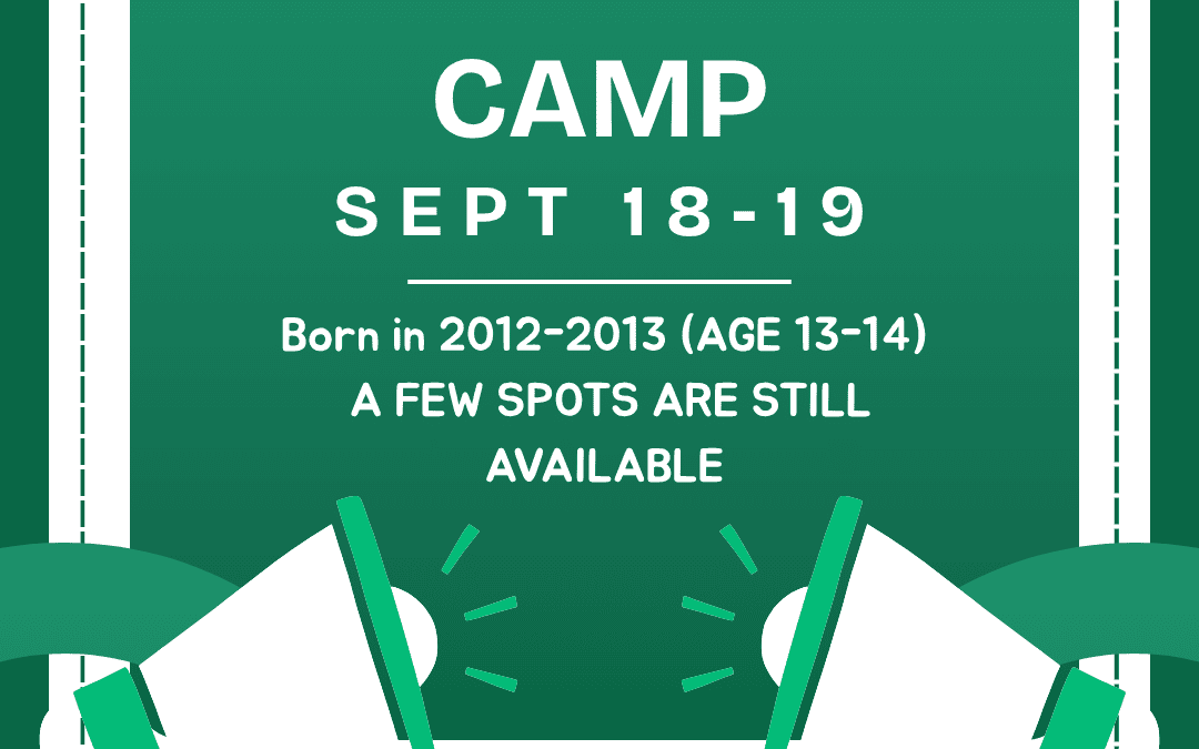 Leadership Camp Sept 18-19